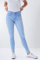 Secret Push In Skinny - Light Wash