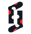 Jumbo Dot Sock - Navy/Red/White