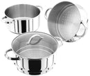 3 Tier Steamer Saucepan - 22 CM