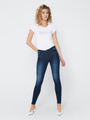 New Nikki Noos Life Regular Skinny - Medium Blue Denim