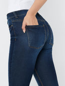 New Nikki Noos Life Regular Skinny - Medium Blue Denim