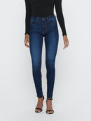 New Nikki Noos Life High Skinny - Medium Blue Denim