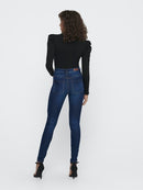 New Nikki Noos Life High Skinny - Medium Blue Denim
