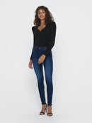 New Nikki Noos Life High Skinny - Medium Blue Denim