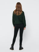 Round Neck Pullover - Scarab