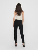 Nikki Regular Skinny Jean - Black Denim