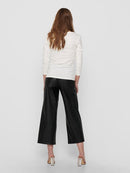 Ava Long Sleeve Top - Cream