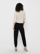 Aida 3/4 Buttons Cardigan - Oatmeal