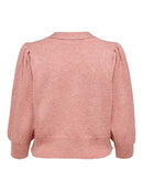 Aida 3/4 Buttons Cardigan - Rose Tan