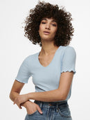 Fransiska Top - Cashmere Blue