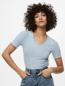 Fransiska Top - Cashmere Blue