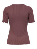 Fransiska Top - Rose Brown