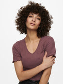 Fransiska Top - Rose Brown