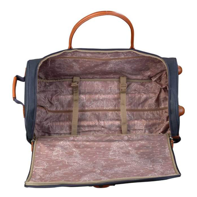 Uppsala Soft 50cm Duffle with Wheels - Marine Navy