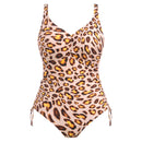 Kabini Oasis Uw V Neck Swimsuit - Leopard