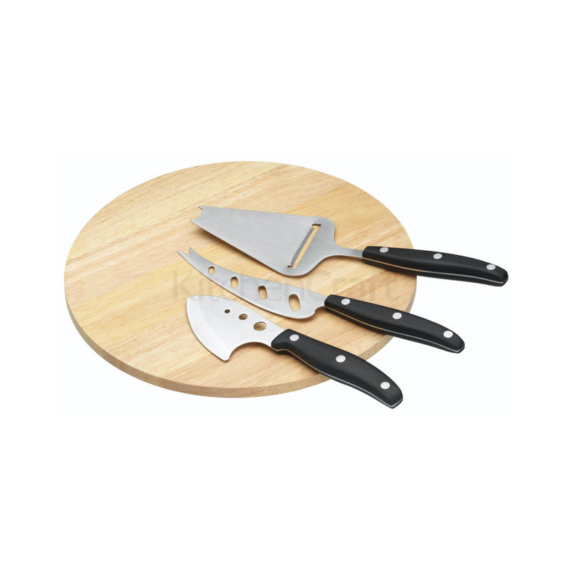 Cheese Board Set With 3 Knives