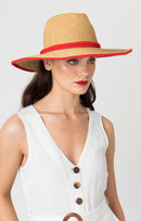 Kian Hat - Natural/red