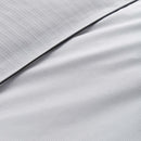 Herringbone Jacquard Duvet Cover Set - White