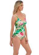 Langkawi Uw Twist Front Swimsuit - Sorbet