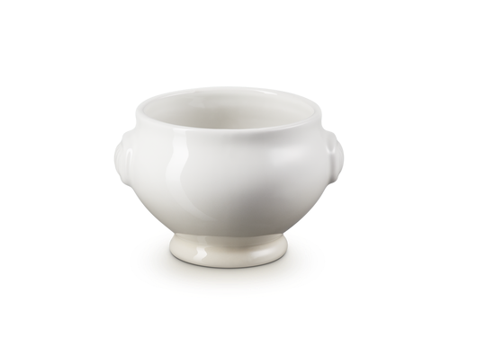 Lions Head Soup Bowl - Meringue