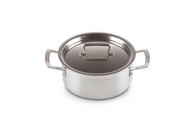Cooks Special Price - 3-ply Shallow Casserole 24cm