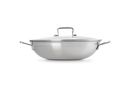 3-Ply 30cm Wok & Glass Lid
