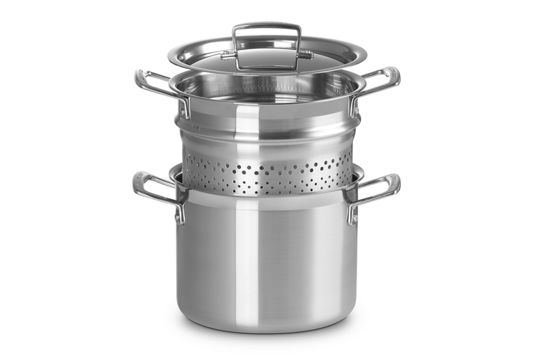 CHEFS SPECIAL PRICE - 3-Ply Stainless Steel Pasta Pot 20cm