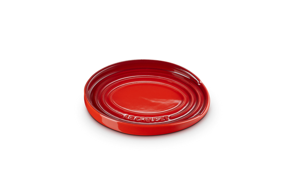 Oval Spoon Rest - Cerise