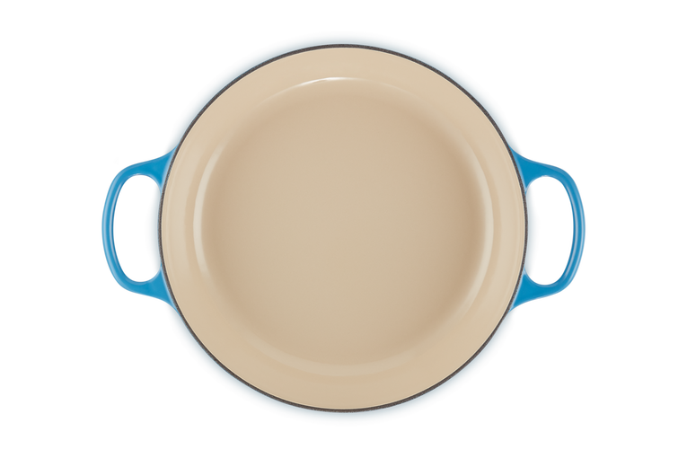 Signature Cast Iron Shallow Casserole 30cm - Azure