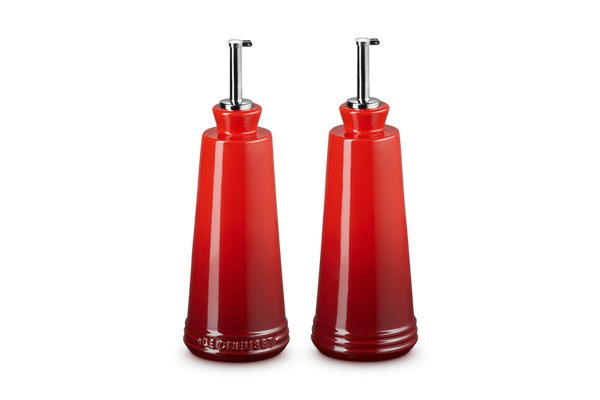 Oil & Vinegar Set - Cerise