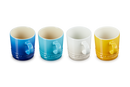 Riviera Set of 4 Cappuccino Mugs 200ml