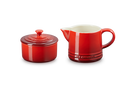 Le Creuset Milk & Sugar Set - Cerise