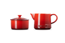 Le Creuset Milk & Sugar Set - Cerise
