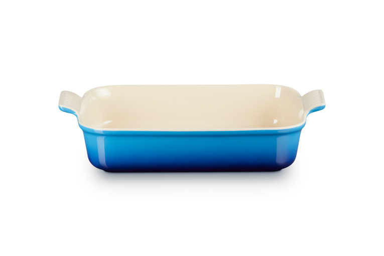 Stoneware Rectangular Dish 32cm - Azure