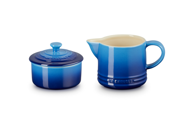 Le Creuset Milk & Sugar Set - Azure