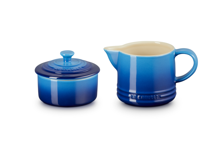 Le Creuset Milk & Sugar Set - Azure