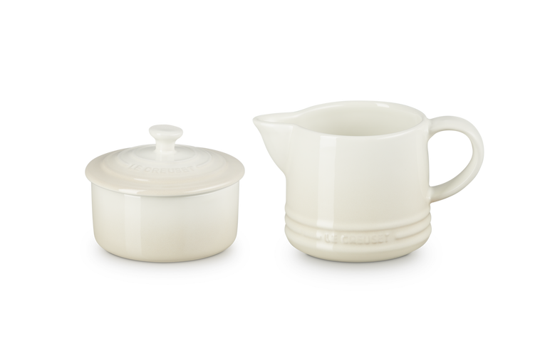 Le Creuset Milk & Sugar Set - Meringue
