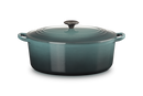 Signature Cast Iron Oval Casserole 31cm - Ocean