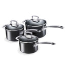 Le Creuset Toughened Non-Stick 3 Piece Saucepan Set