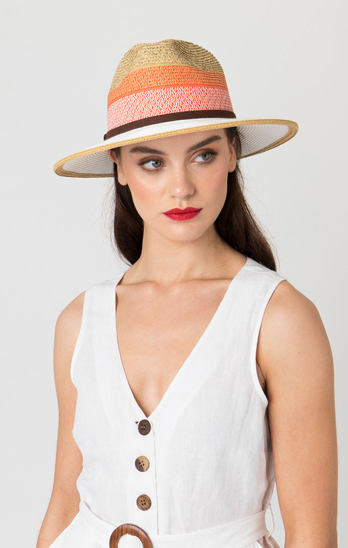Leyla Hat - Natural/white