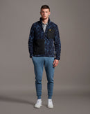 Long Sleeve Polo - Mid Grey Marl