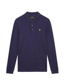 Long Sleeve Polo - Navy