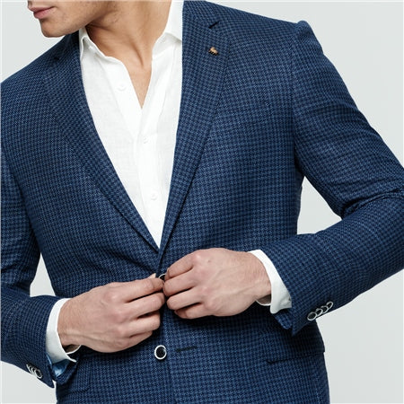 Liffey T2 Jacket - Navy Grid