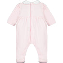 All In One Babygrow - Pale Pink