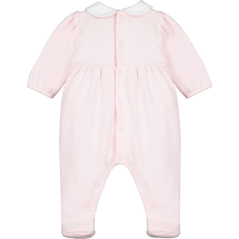 All In One Babygrow - Pale Pink