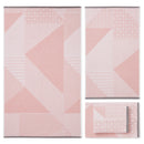Larsson Geo Towel Bale - Blush