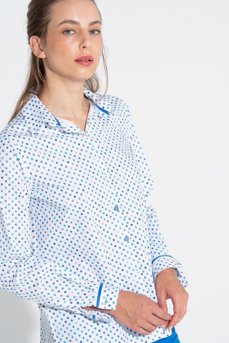 Latitud Blouse - Blue
