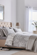 Josette Duvet Cover Set - Steel