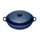 Signature Cast Iron Shallow Casserole 30cm - Cobalt Blue