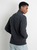 Zip Sweater - Raven Grey